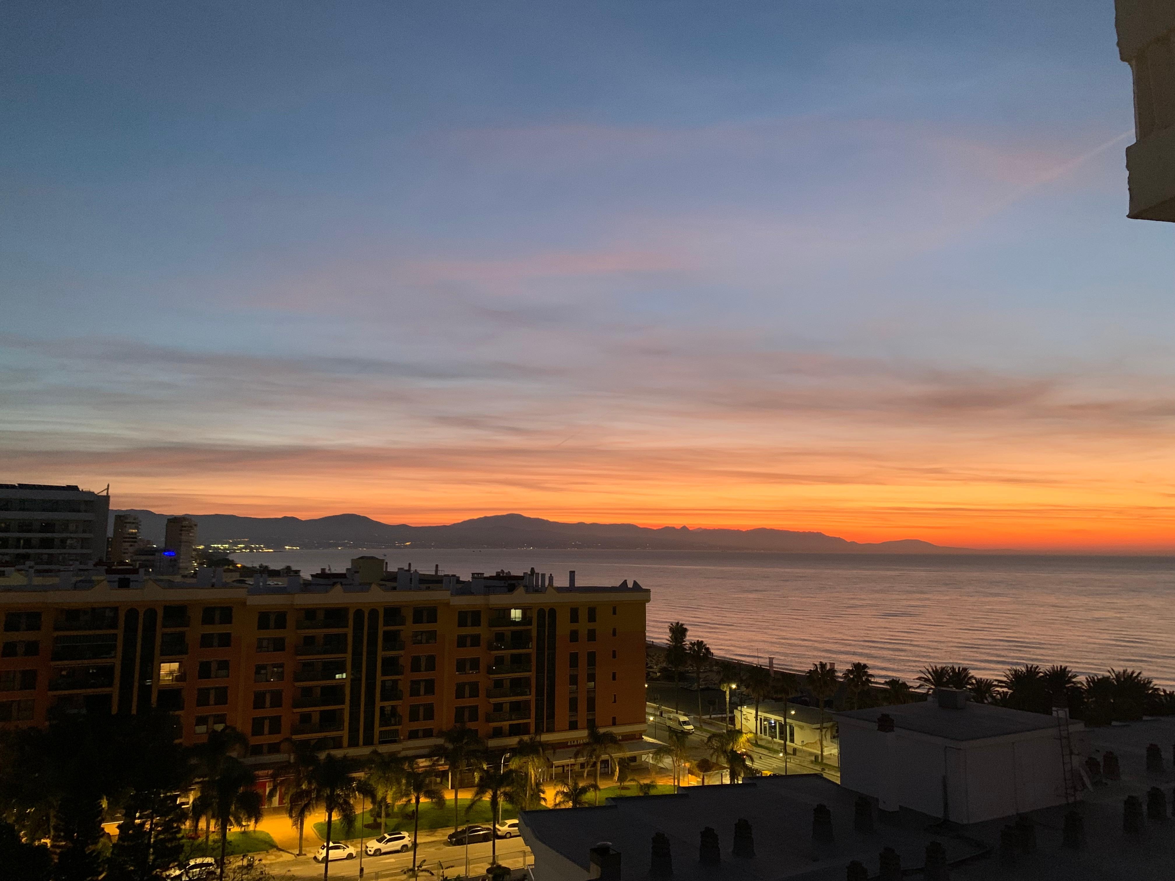 Lève du soleil bloc À huitième etage