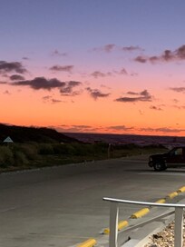 Sunrise taken outside the unit.