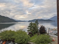 View from balcony, beautiful!