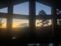 From the family room at sunrise