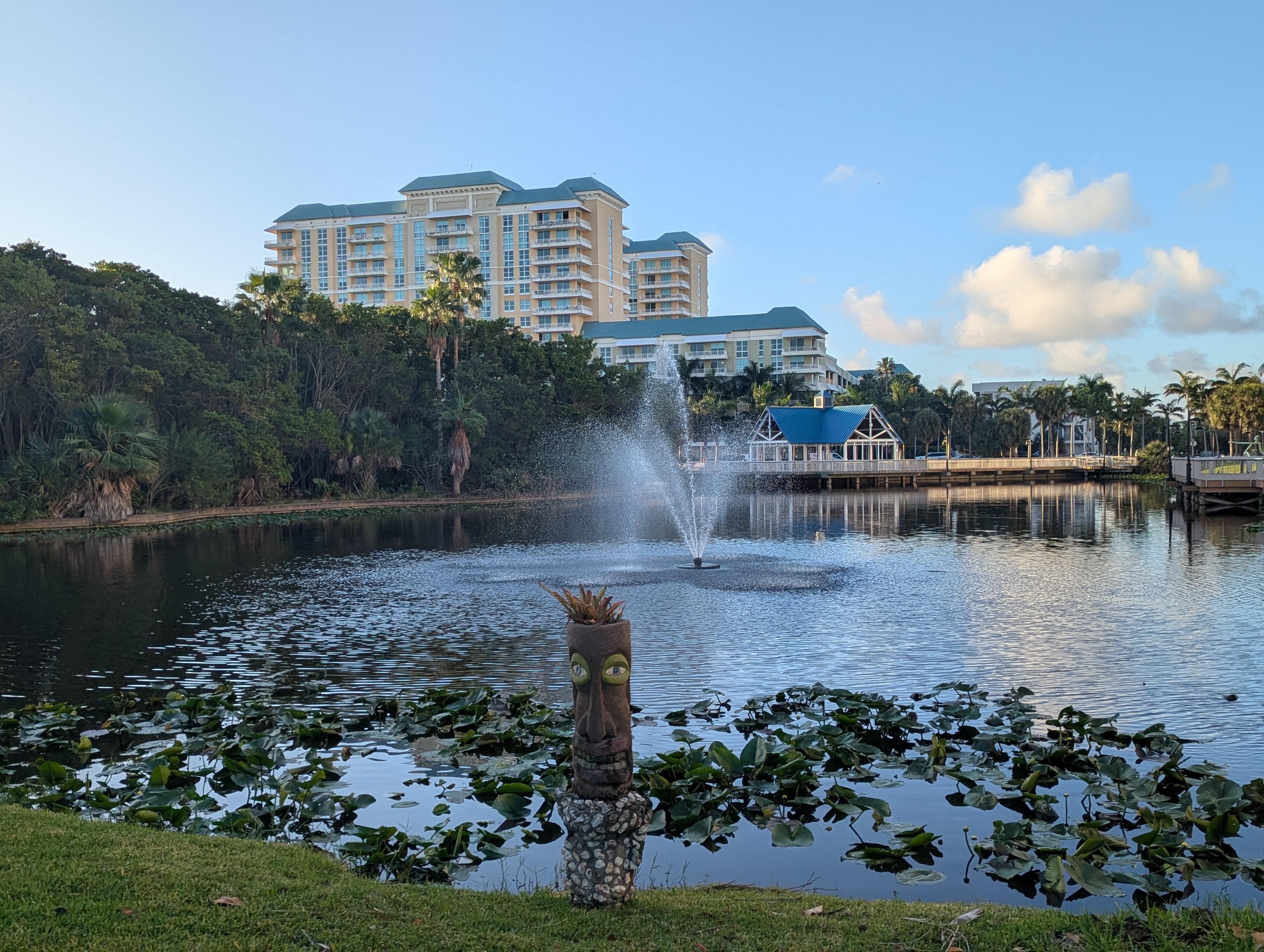 Loved the pond area.  Turtles, fish, birds!