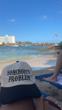 View from the beach next to hotel