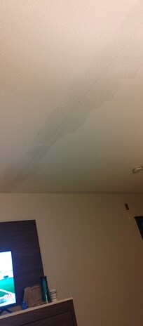 Water damage ceiling