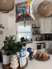 Birthday arrangement for my wife from our great hosts