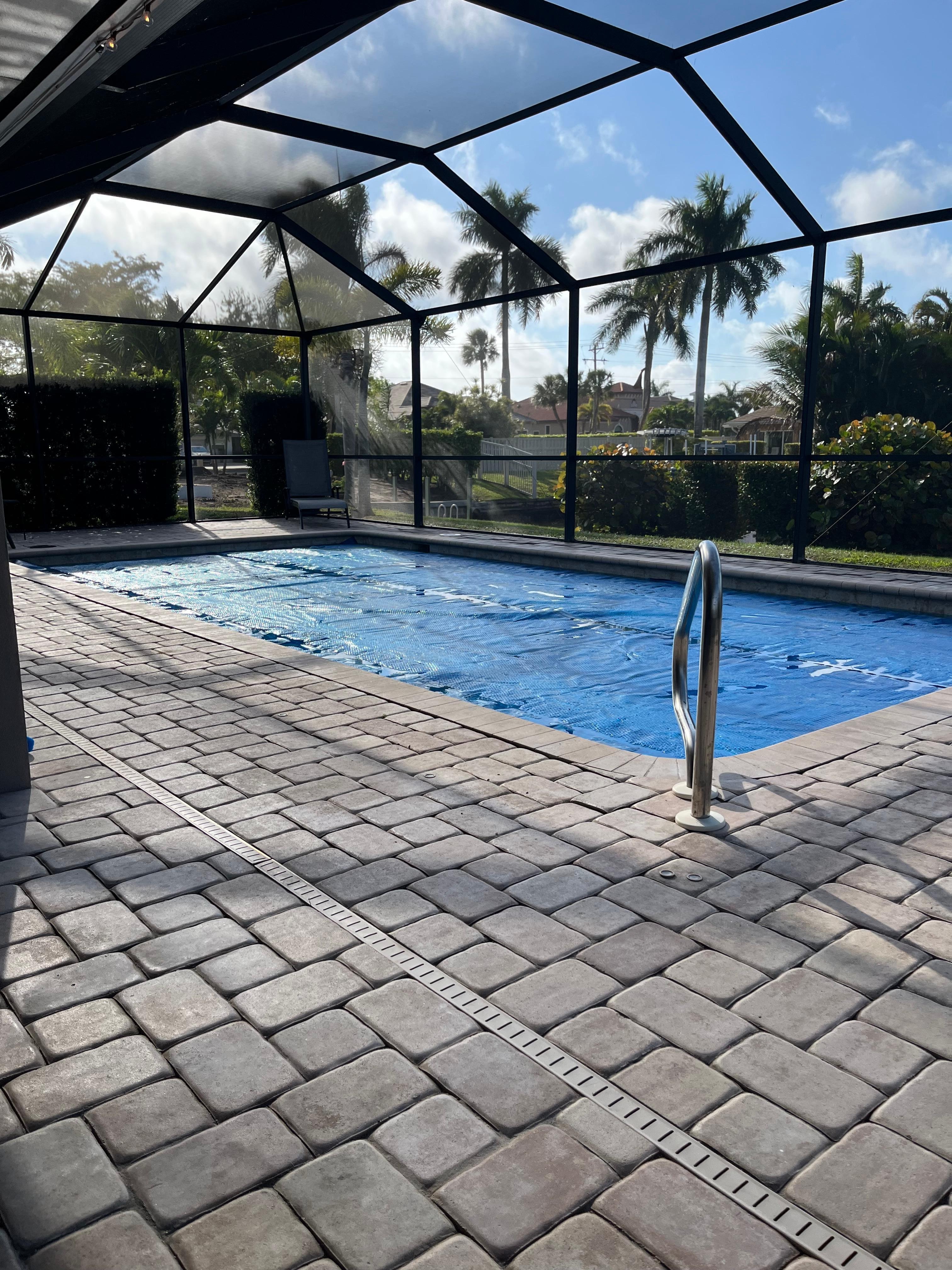 Beautiful pool area where we spent a lot of time!