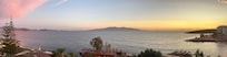 Sunset view from the balcony
