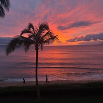 Right from our balcony.