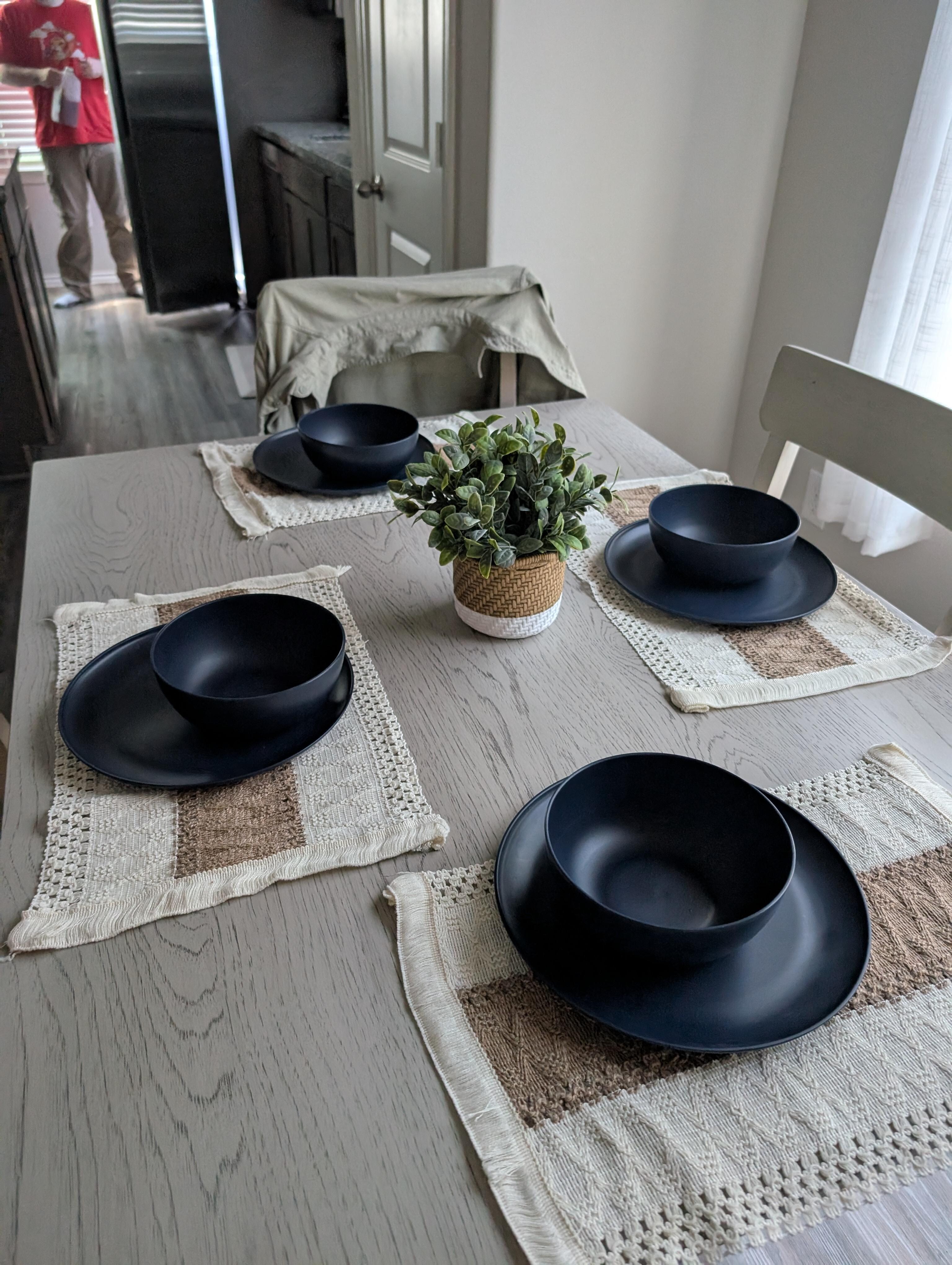 Dining setup