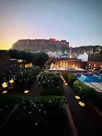 View from our balcony.