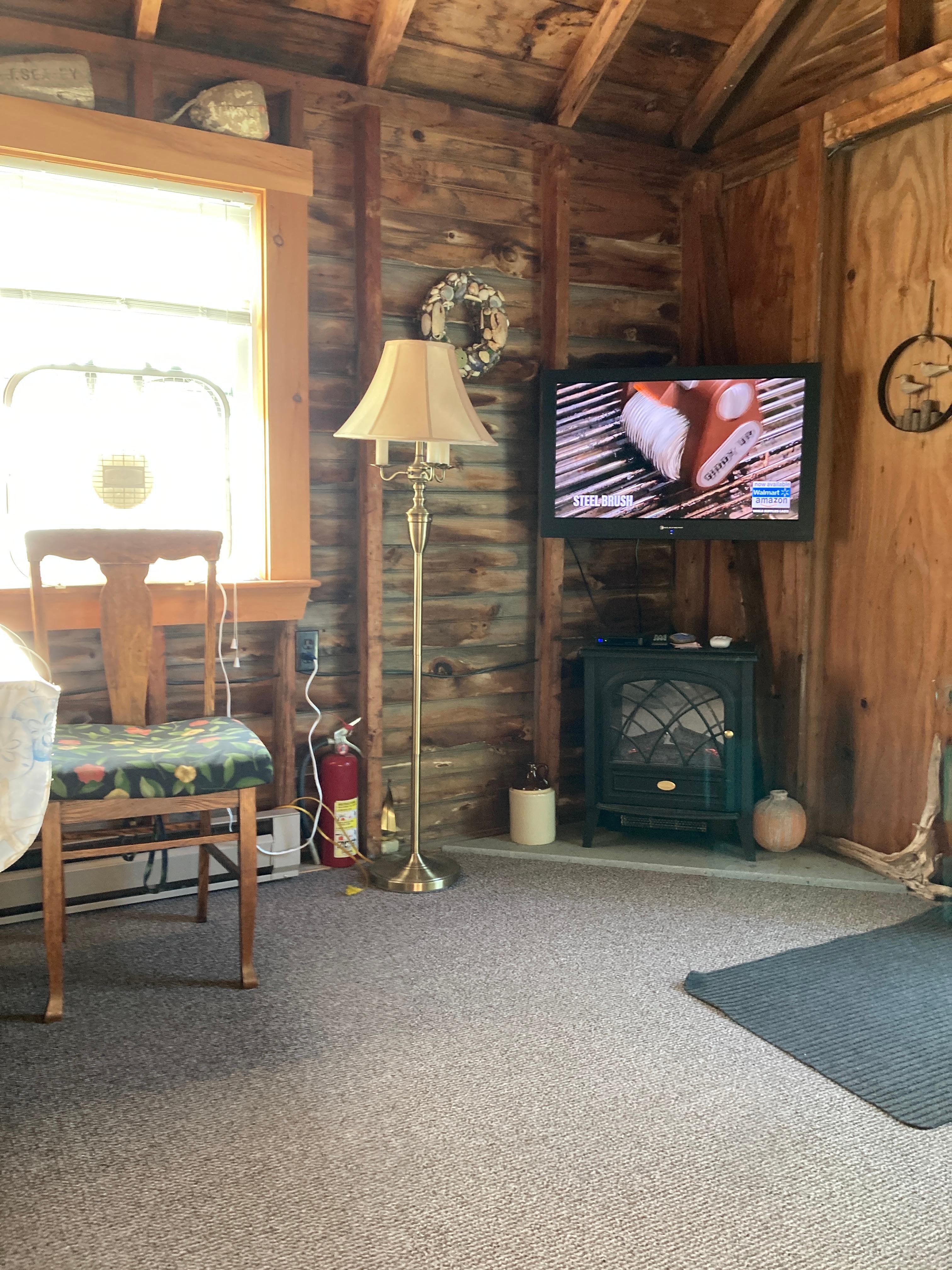 Tv across from couch