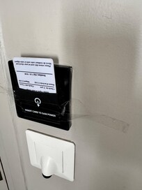 They tapped it but never came back to fix it