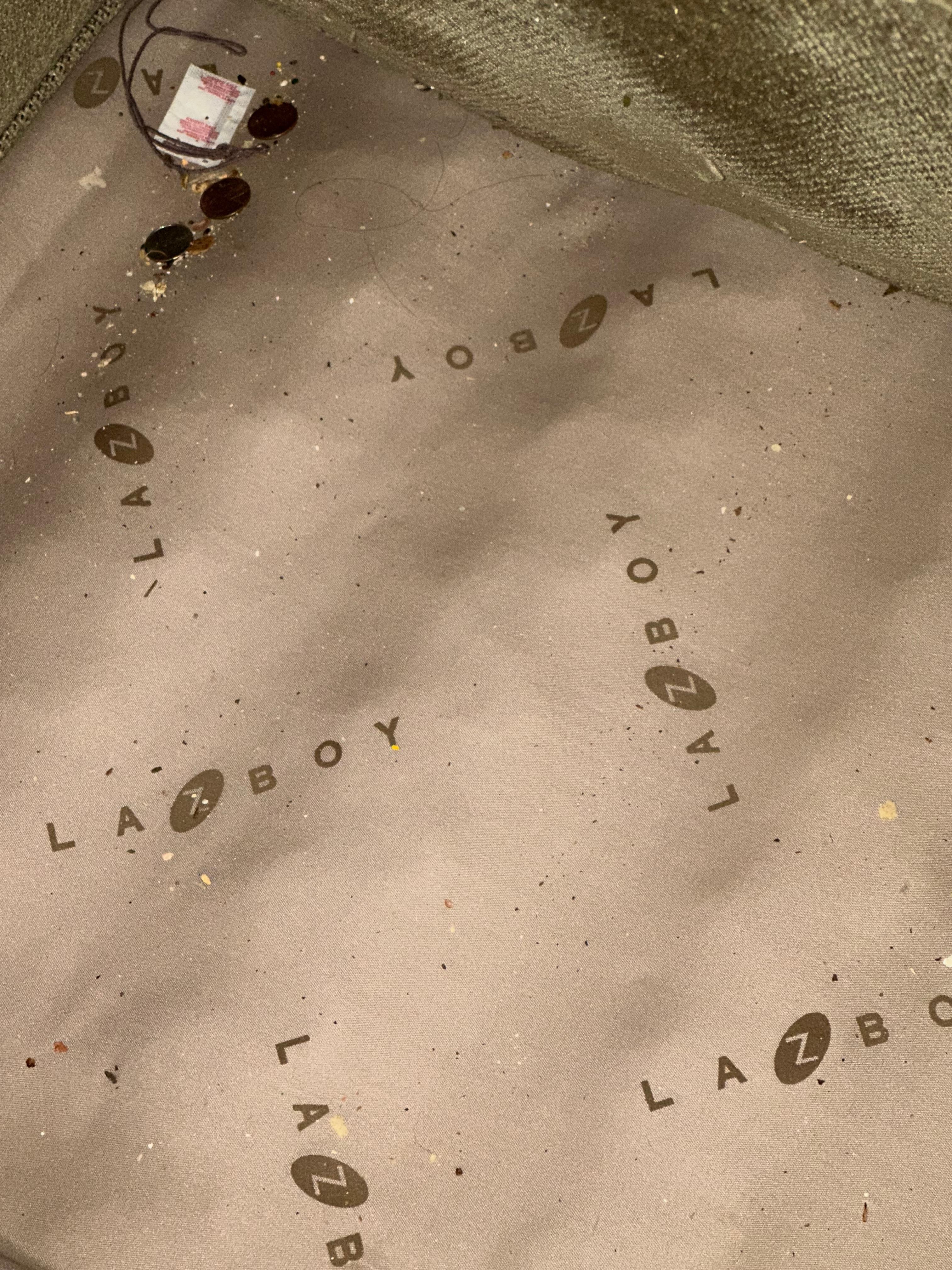 Under the couch cushion