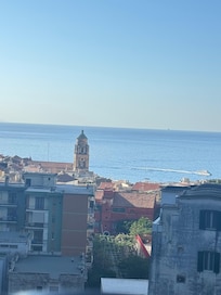 Morning View from Breakfast Balcony