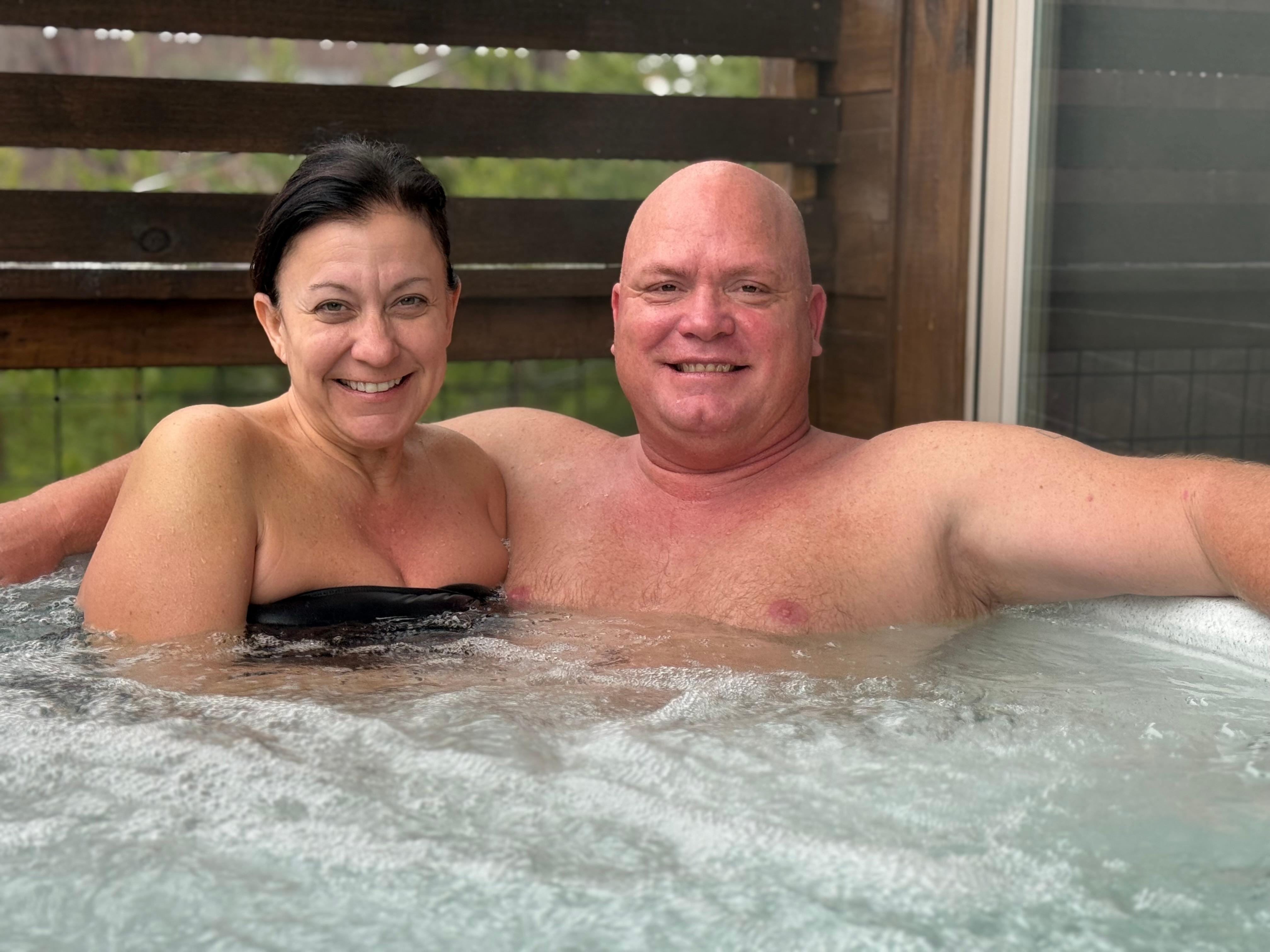 Our friends that stayed. 