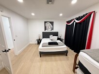 Largest bedroom - slept 4