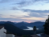 Lake Hodges Sunset from the House
