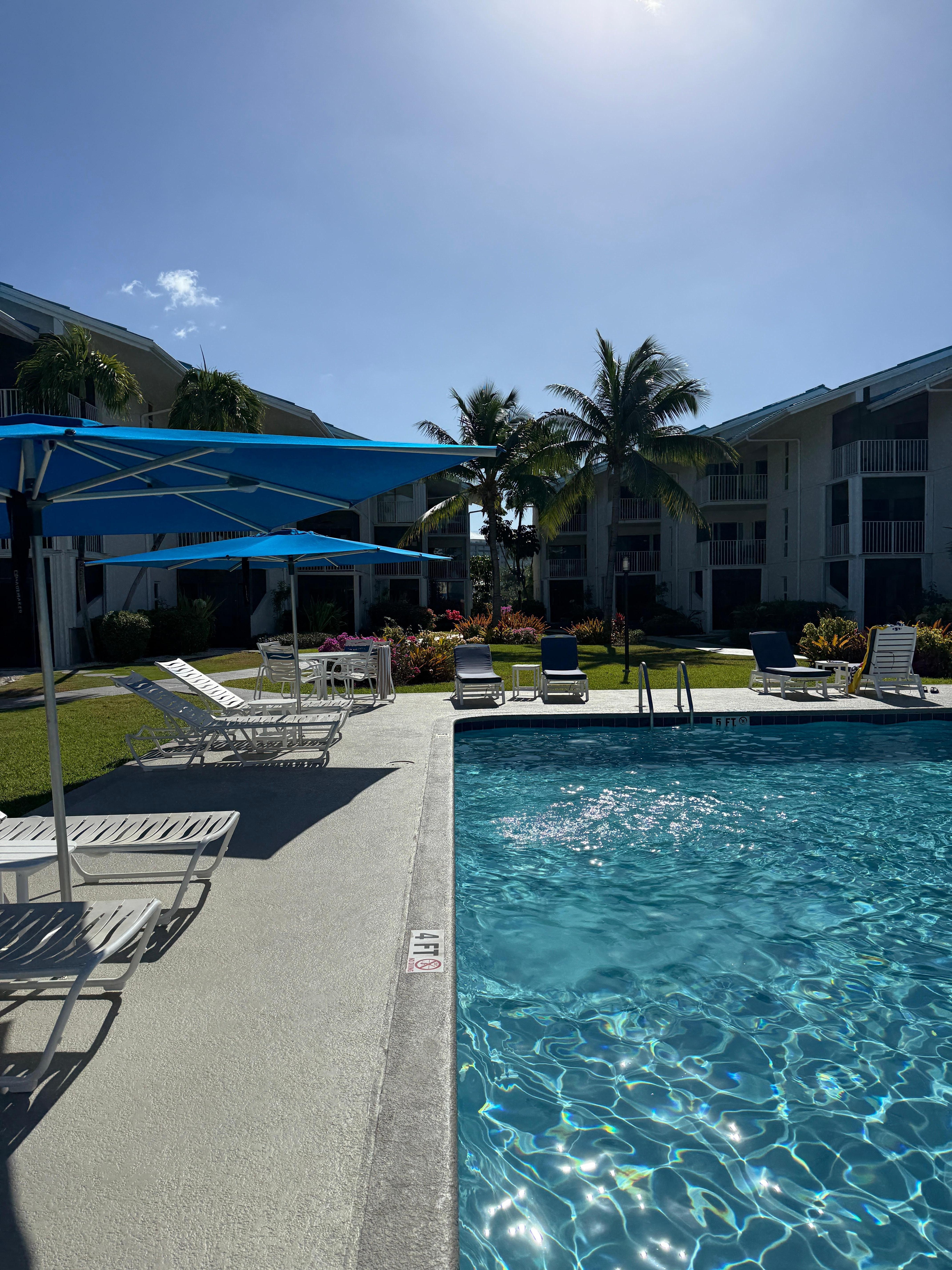 Pool was a huge hit.