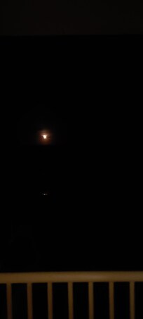 Night view from my balcony.