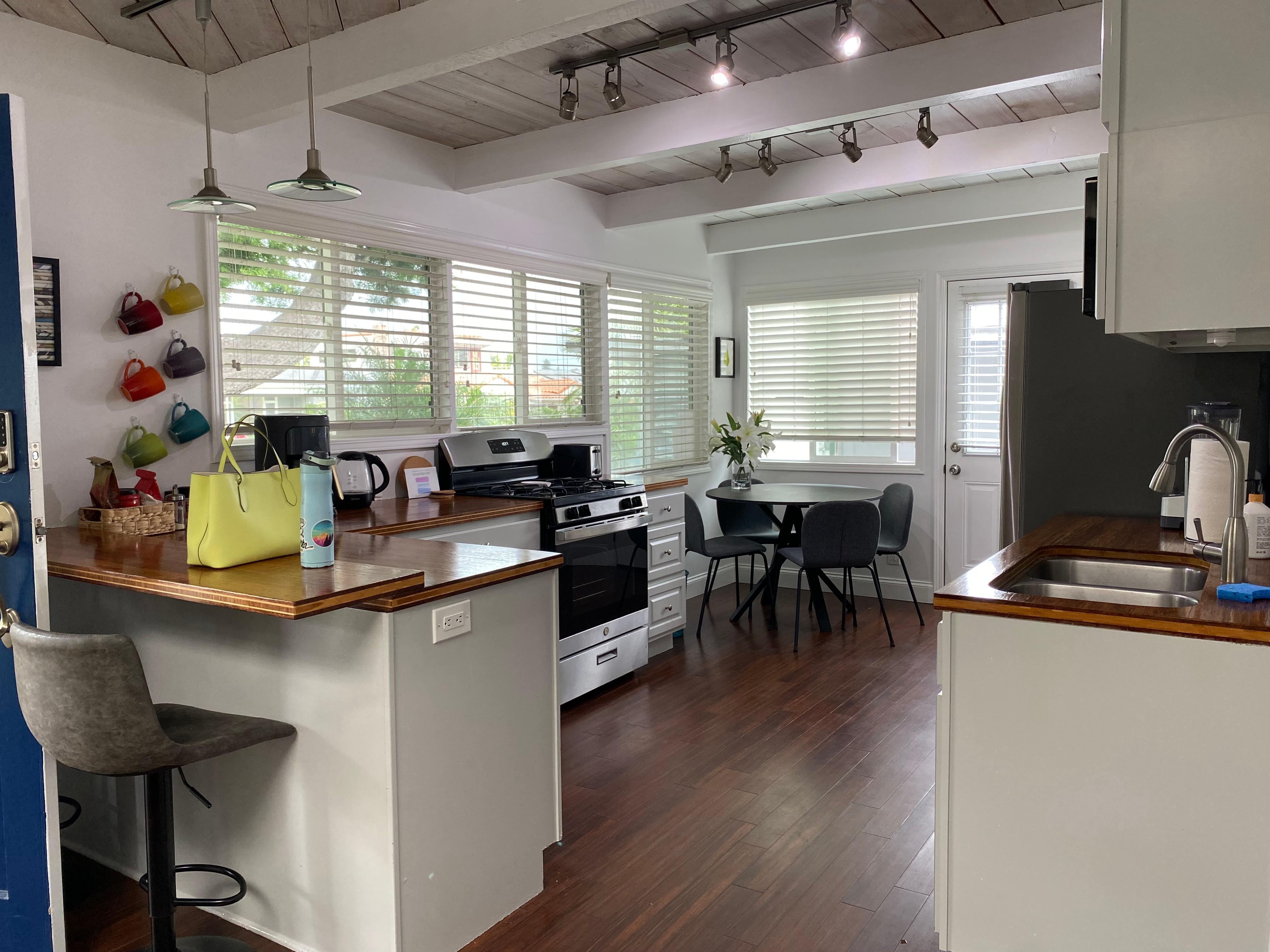 Well equipped kitchen