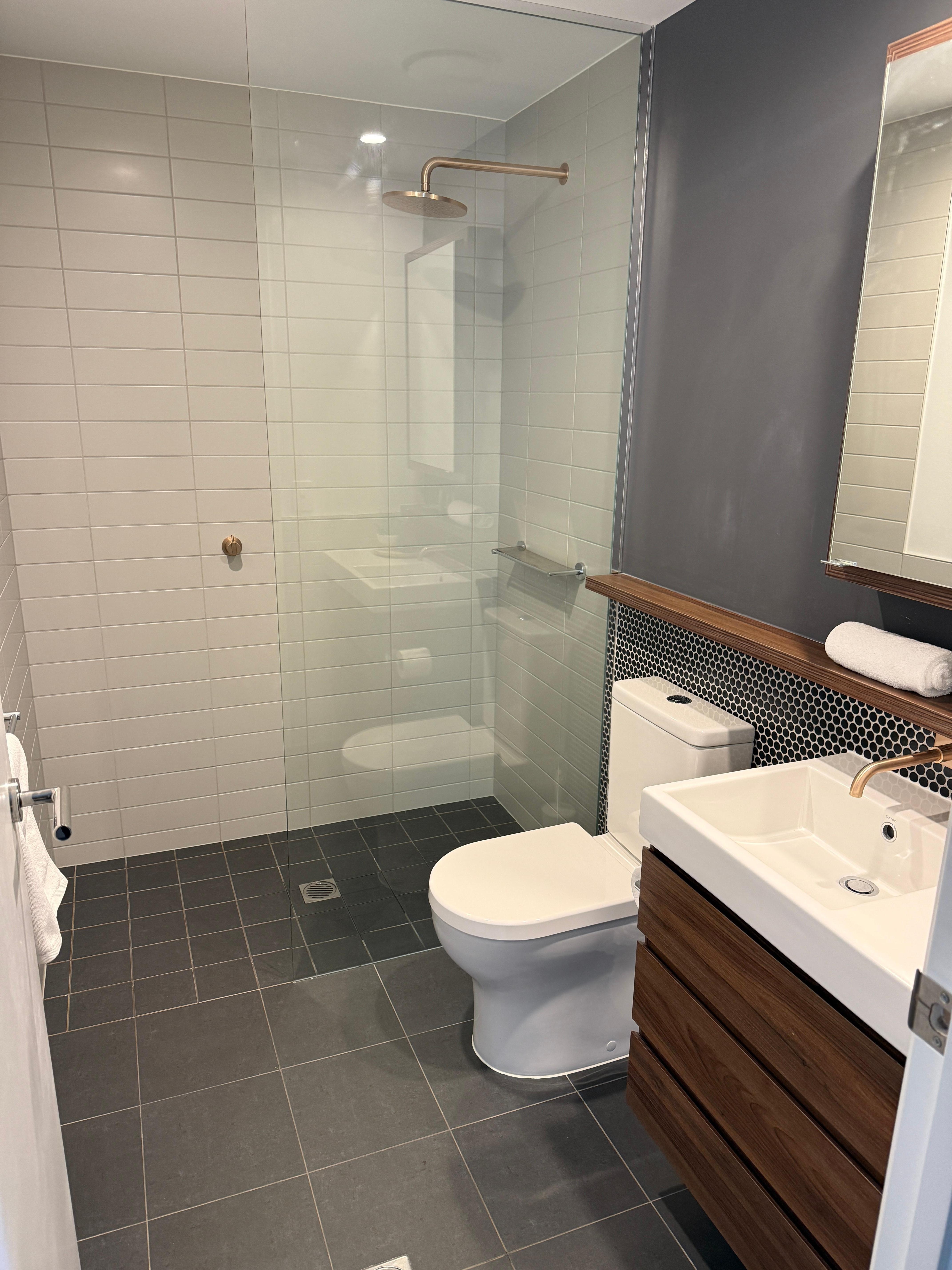 Second bathroom floor drains smelled like poop. Told MadeComfy daily about the smell and they never did anything