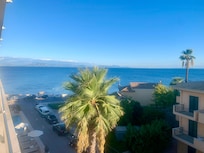 Our view from our private balcony