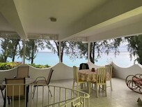Spacious patio