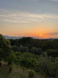 Beautiful sunsets from the patio