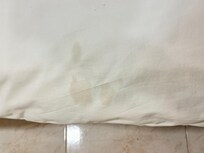 Bed is having stain