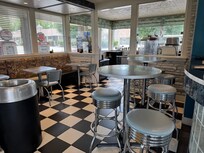 Kleine ontbijtruimte