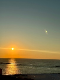 Sunrise from balcony