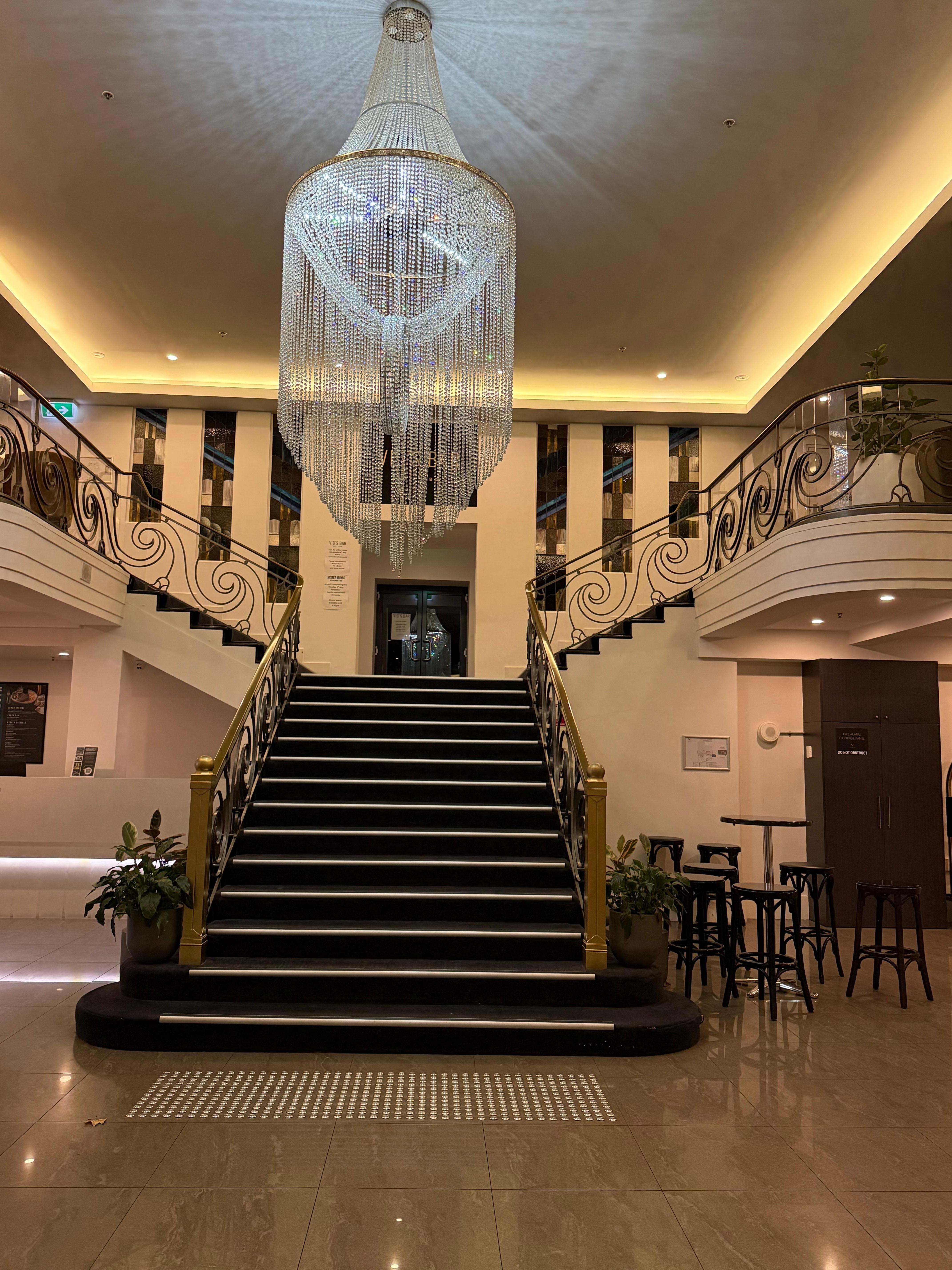 Downstairs lobby