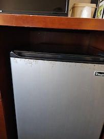Rusted appliance
