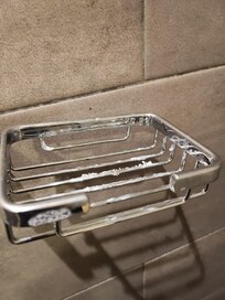 Jabonera en la ducha