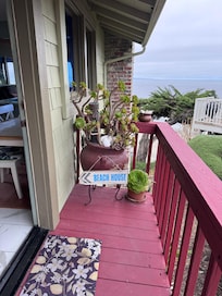 Front door with a view
