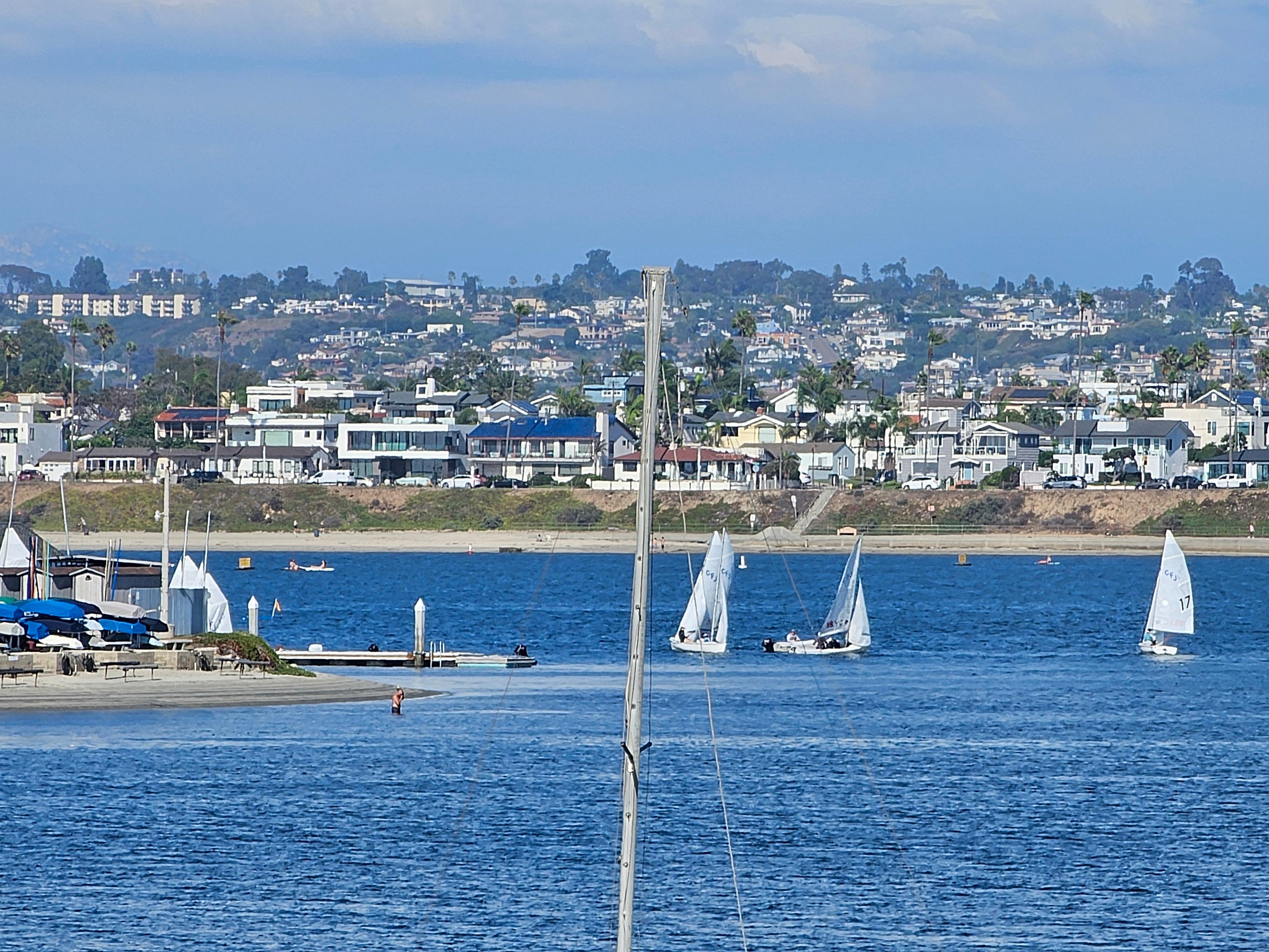 View off the top balcony of the Penthouse 