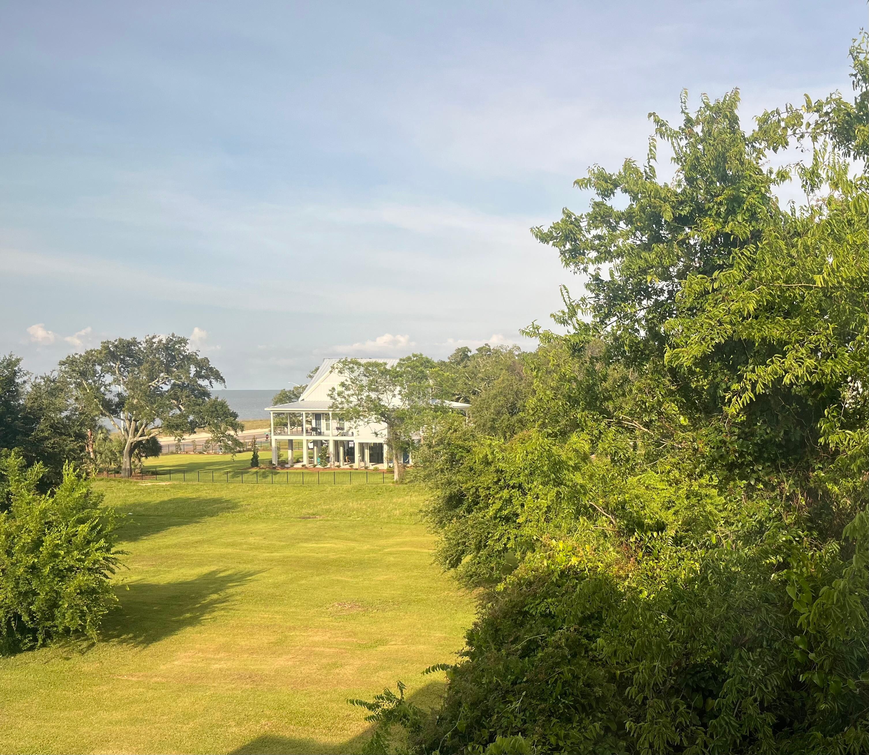 View from upstairs window
