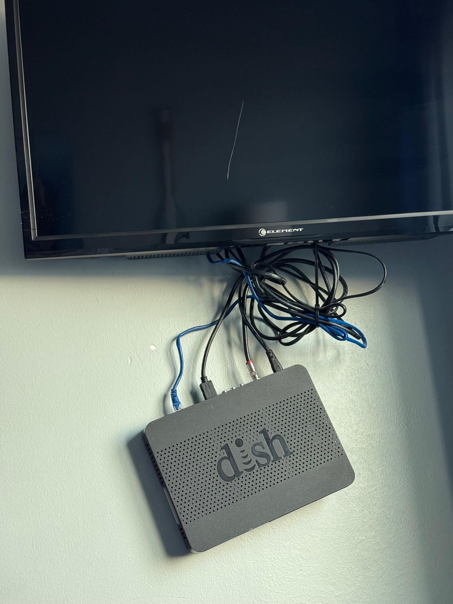 Scratched TV, And A Great Cable Box