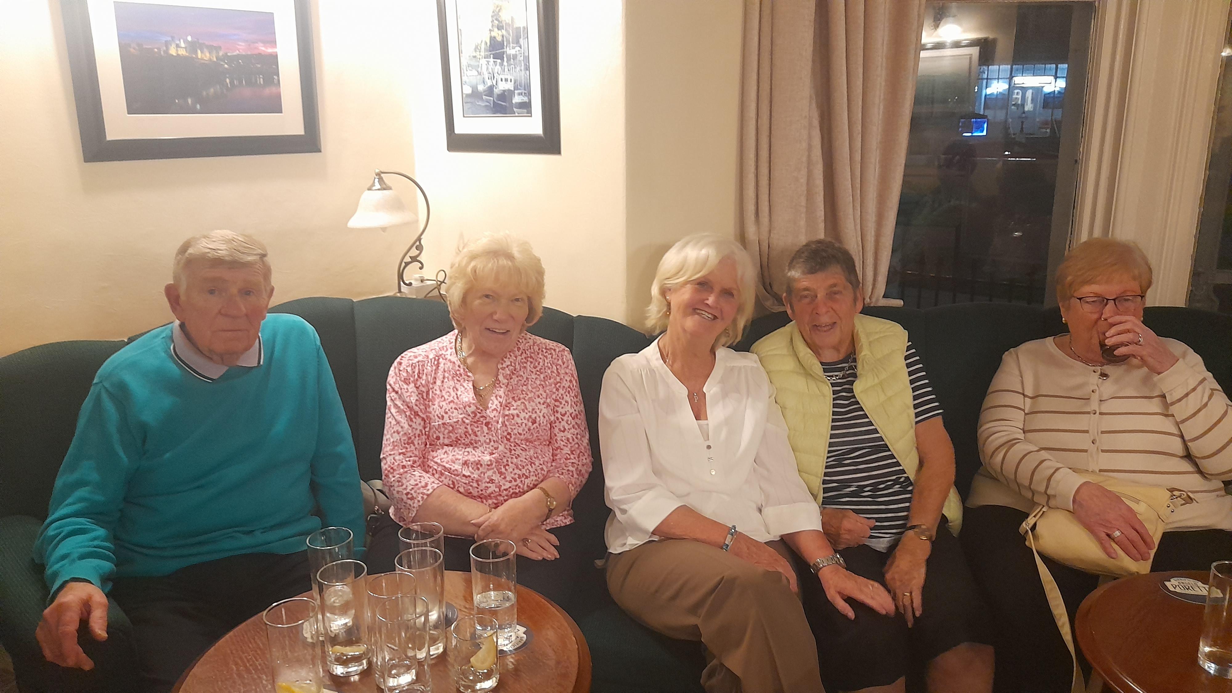 Guests from a coach trip staying at the hotel...Had a fabulous time with them 