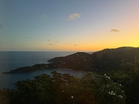 Sunrise from bedroom.