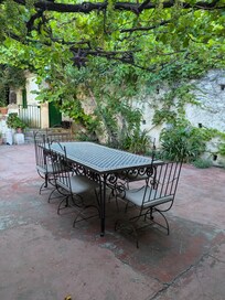 Back terrace