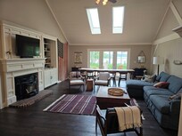 Large comfortable living/dining room.