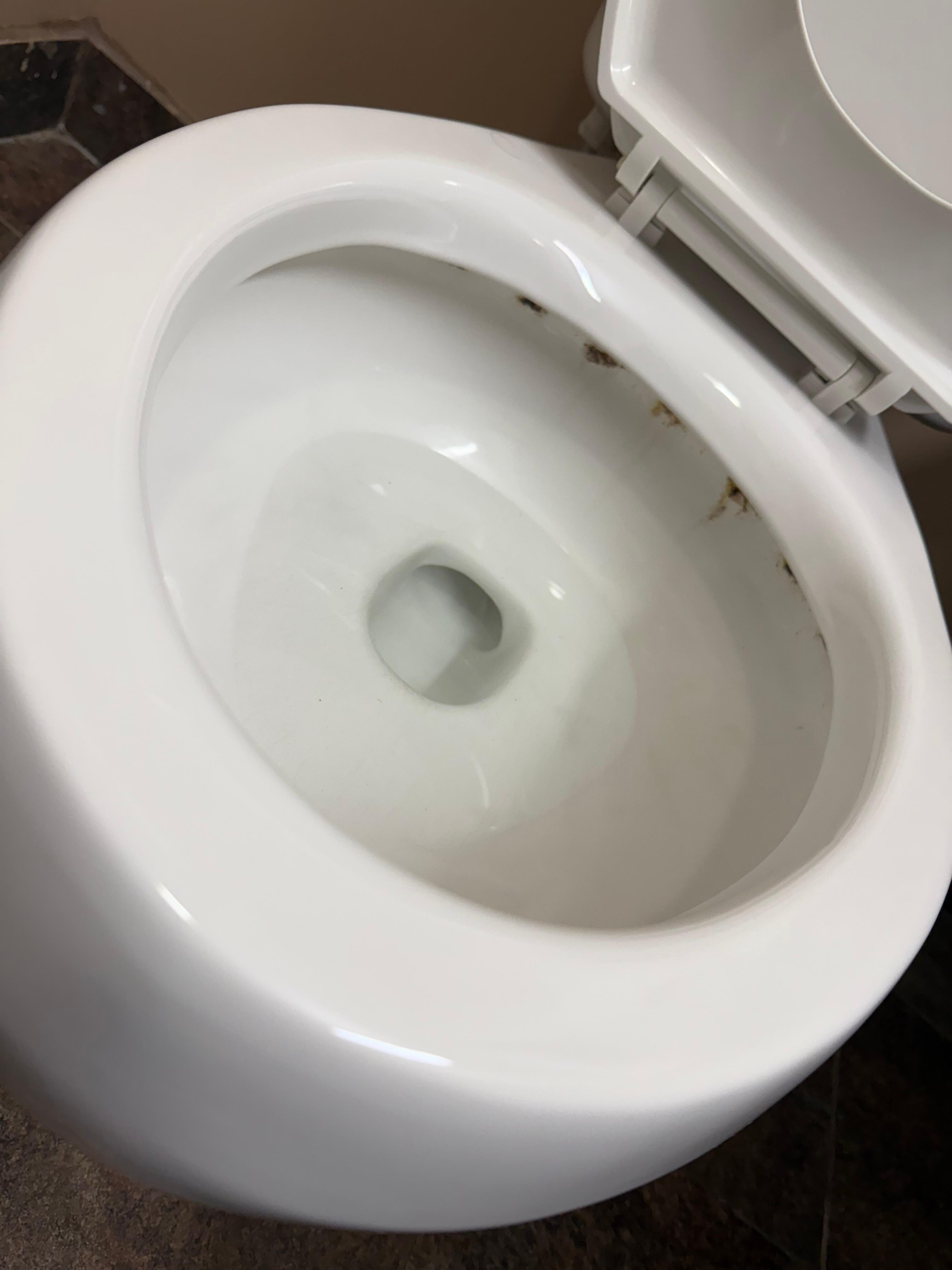 Dirty toilet