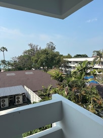 View from our balcony.
