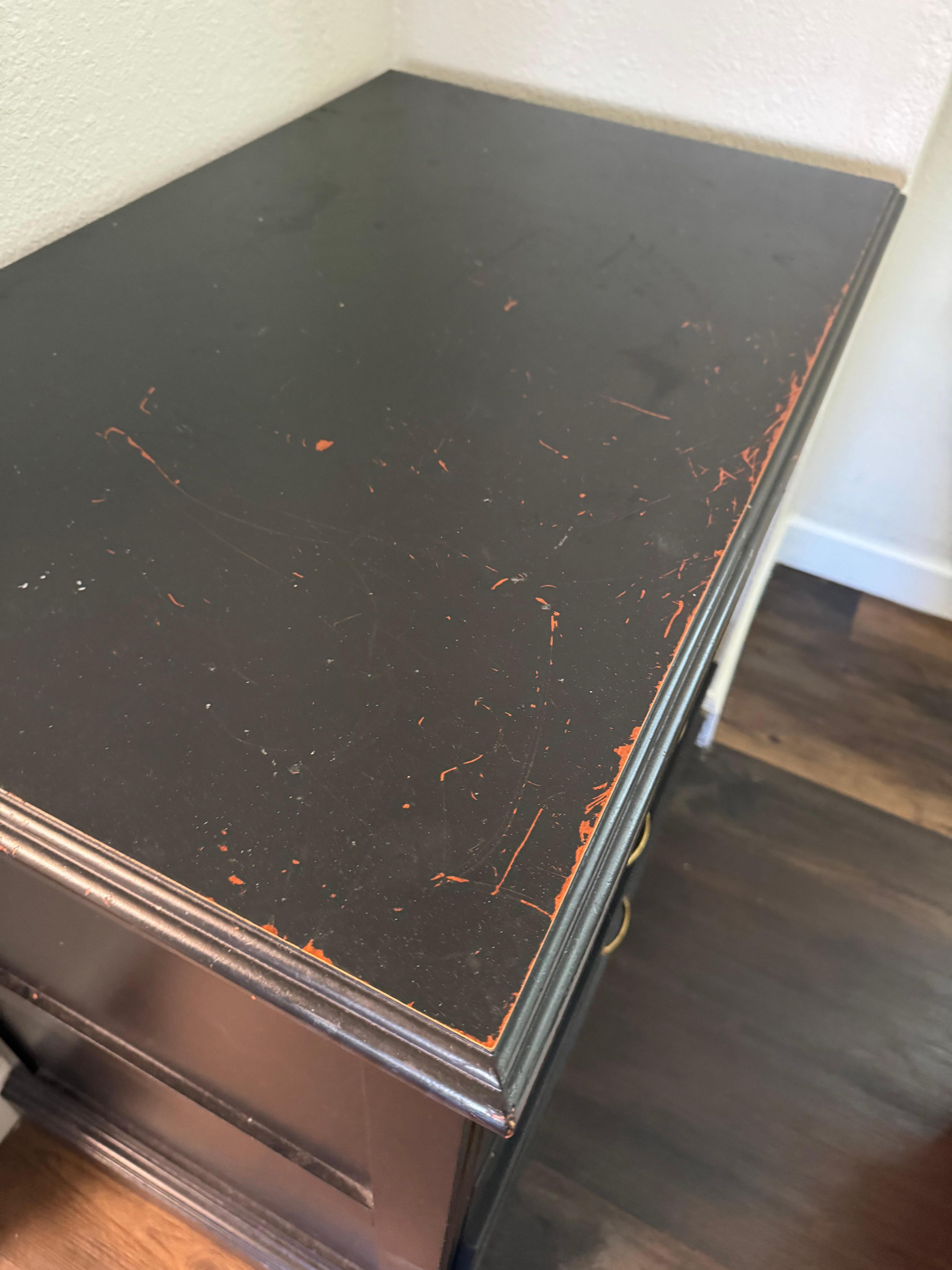 Scratched and sticky furniture and night stand :(