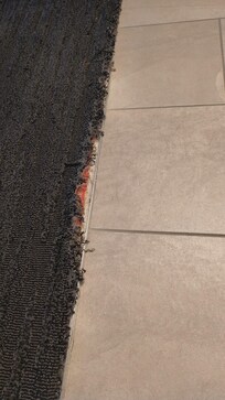 And again the tack strip does not feel good on your feet and I would not let a child down to play if traveling with children