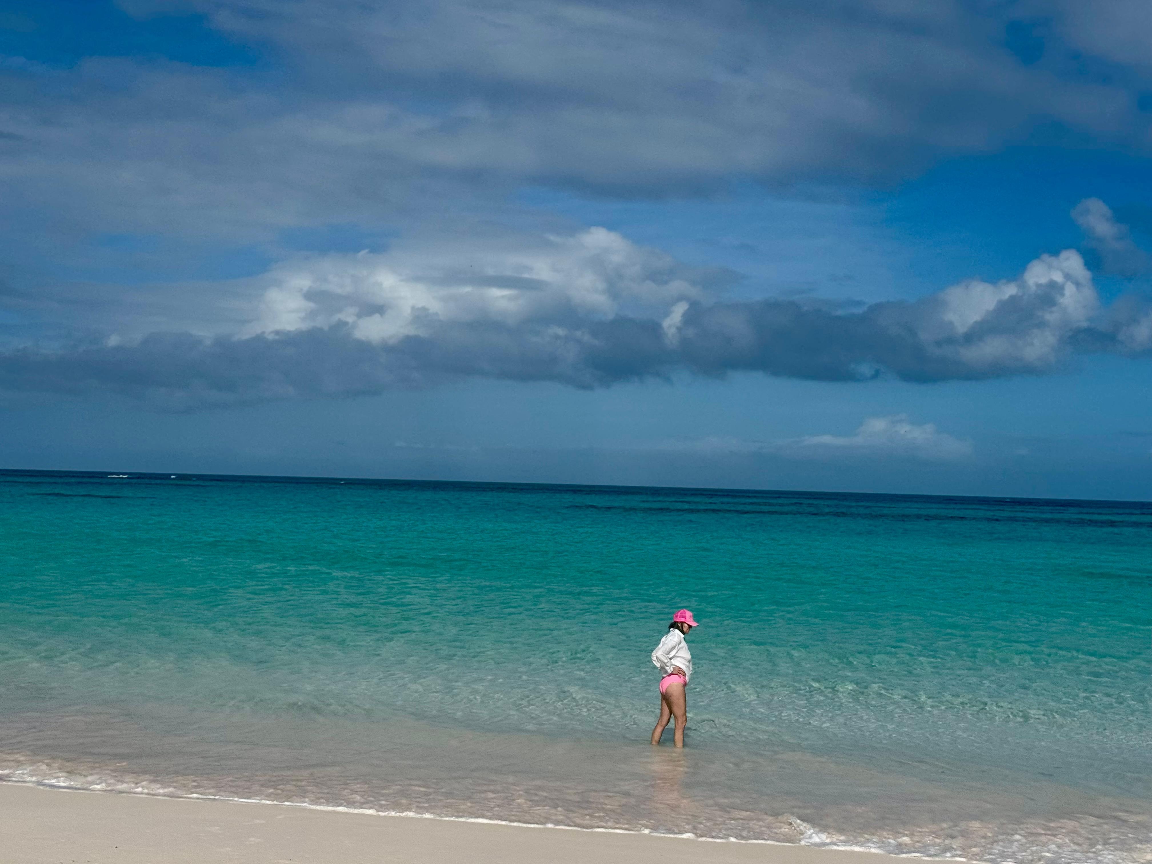 A gorgeous morning beach experience just 5 minutes from the Orchid cottage 