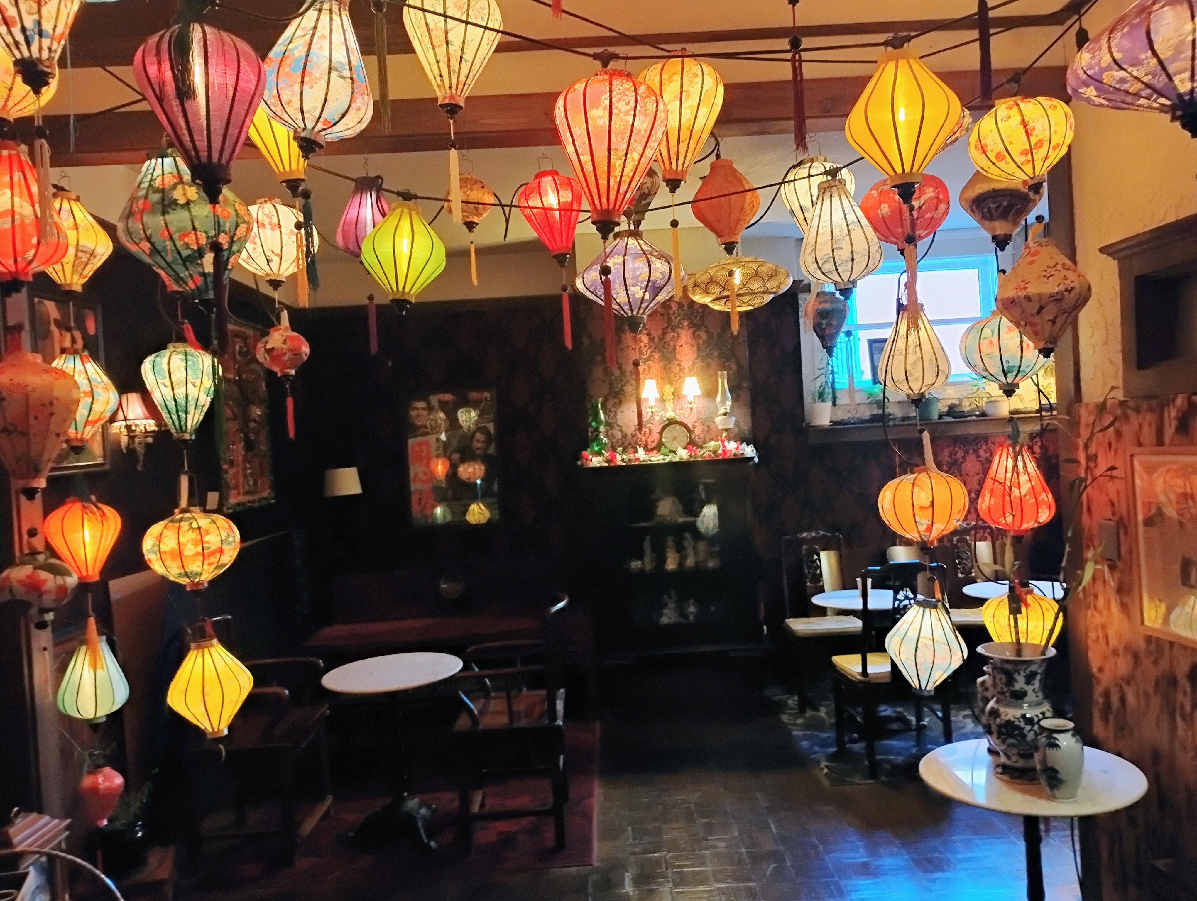 Decorative sitting area