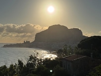 Sunrise at Cefalu.