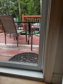 The closed yet still open back door