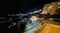 Night view from balcony